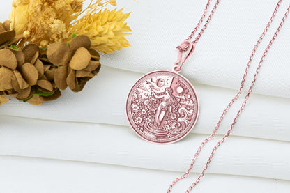 Hermaphroditus Pendant: Queer Myth Necklace