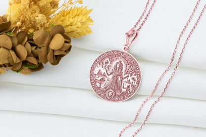 Sekhmet Pendant: Egyptian Lioness Goddess Necklace