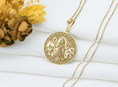 Sekhmet Pendant: Egyptian Lioness Goddess Necklace