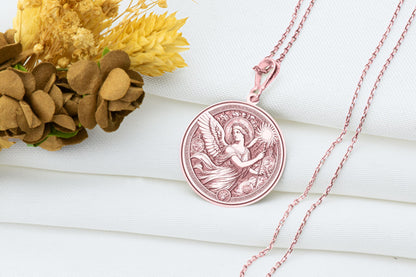 Eos Pendant: Greek Goddess Necklace