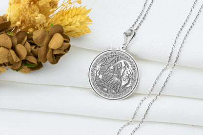 Baba Yaga Pendant Necklace