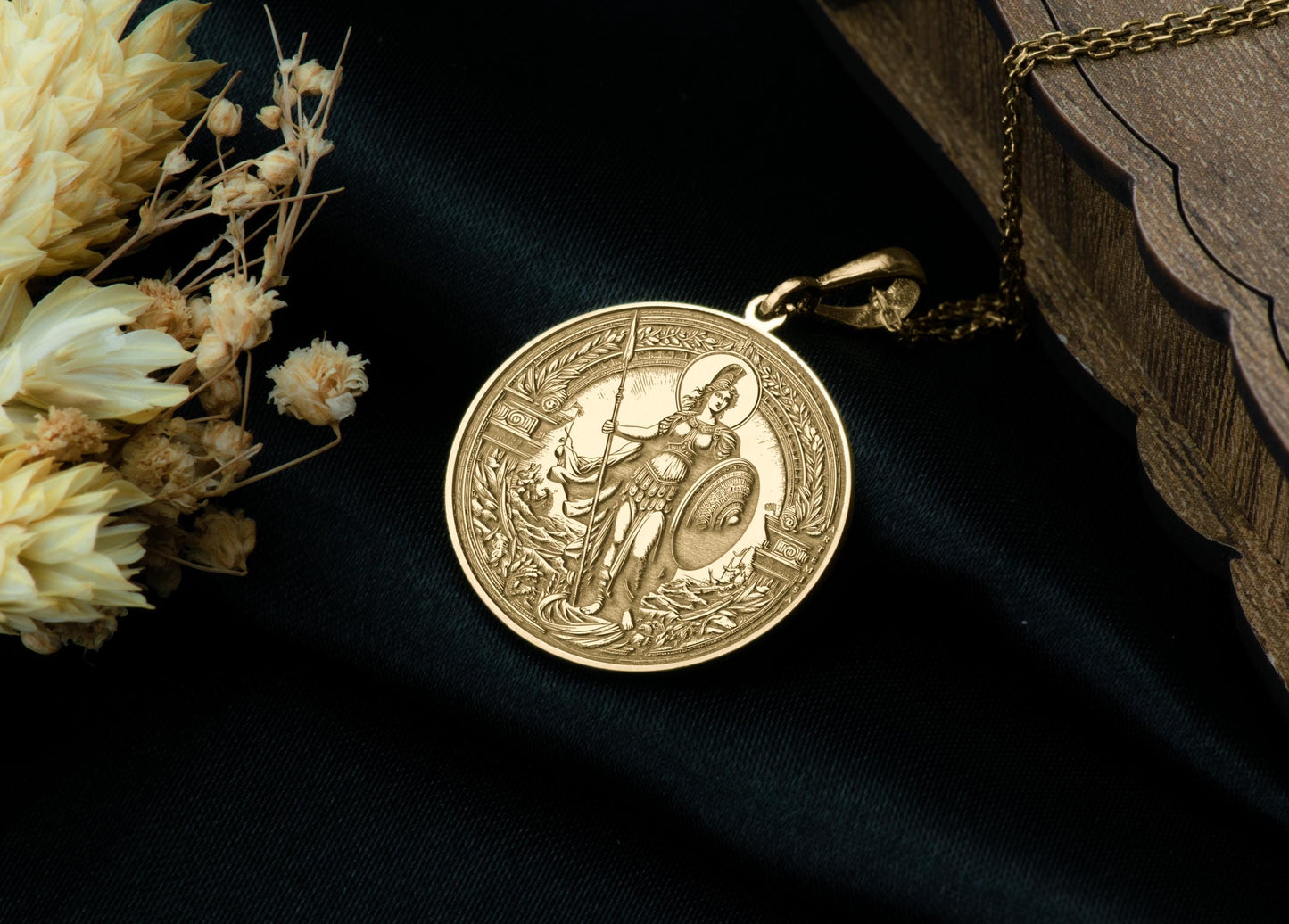 Artemisia of Caria Pendant: Ancient Queen Necklace, Leadership Charm, Naval Commander Amulet