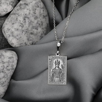 Athen Pendant: Ace of Hearts Necklace, Poker Card Amulet