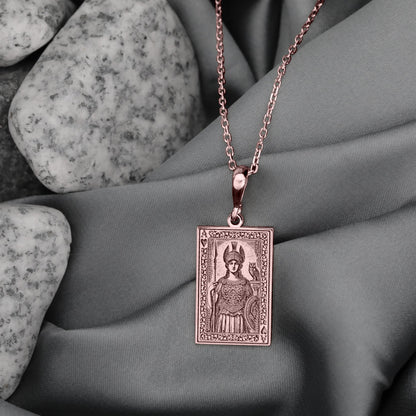 Athen Pendant: Ace of Hearts Necklace, Poker Card Amulet