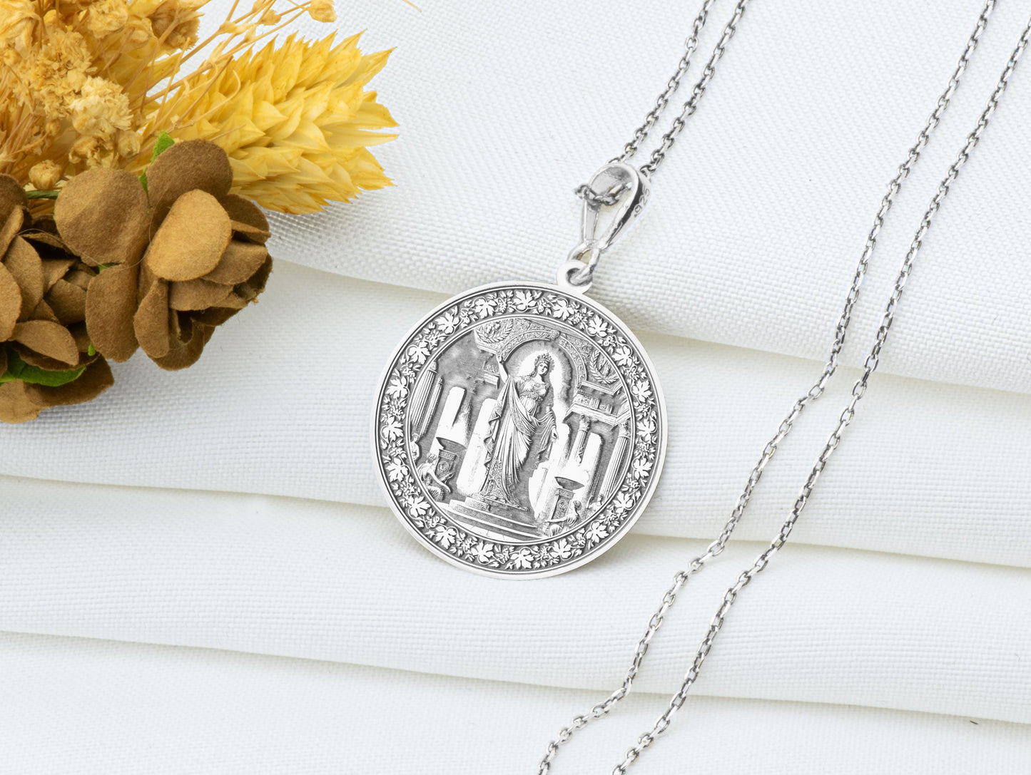 Cybele Pendant: Anatolian Earth Goddess Necklace