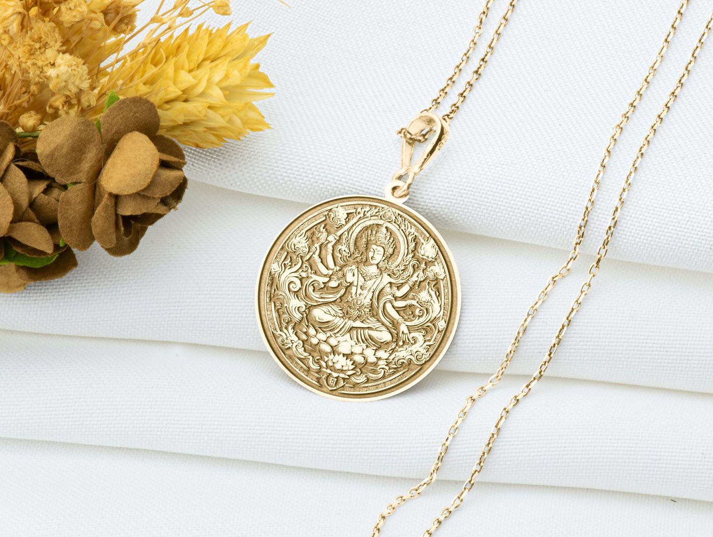 Rāgarāja Pendant: Buddhist Necklace, Passion Amulet, Passion Talisman, Desire and Wisdom Charm