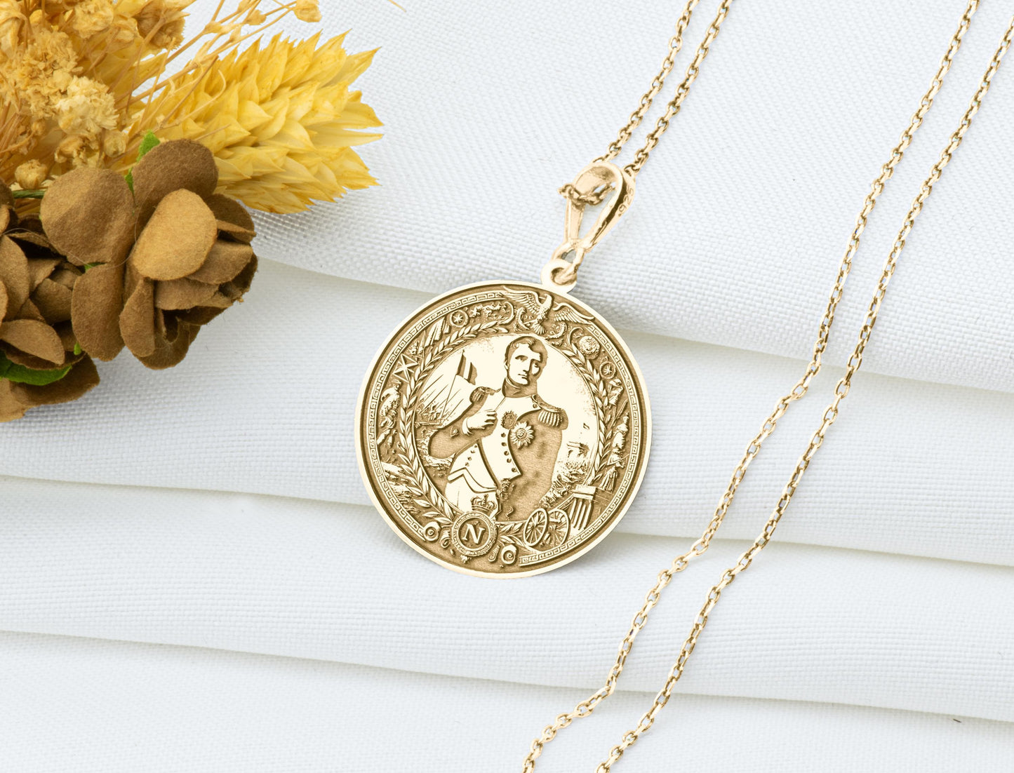 Napoleon Pendant: French Emperor Necklace