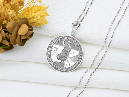 Shams of Tabriz Pendant: Rumi's Sun Necklace, Sufi Amulet