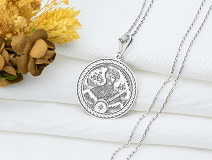 Dragut Turgut Reis Pendant: Ottoman Corsair Admiral Necklace