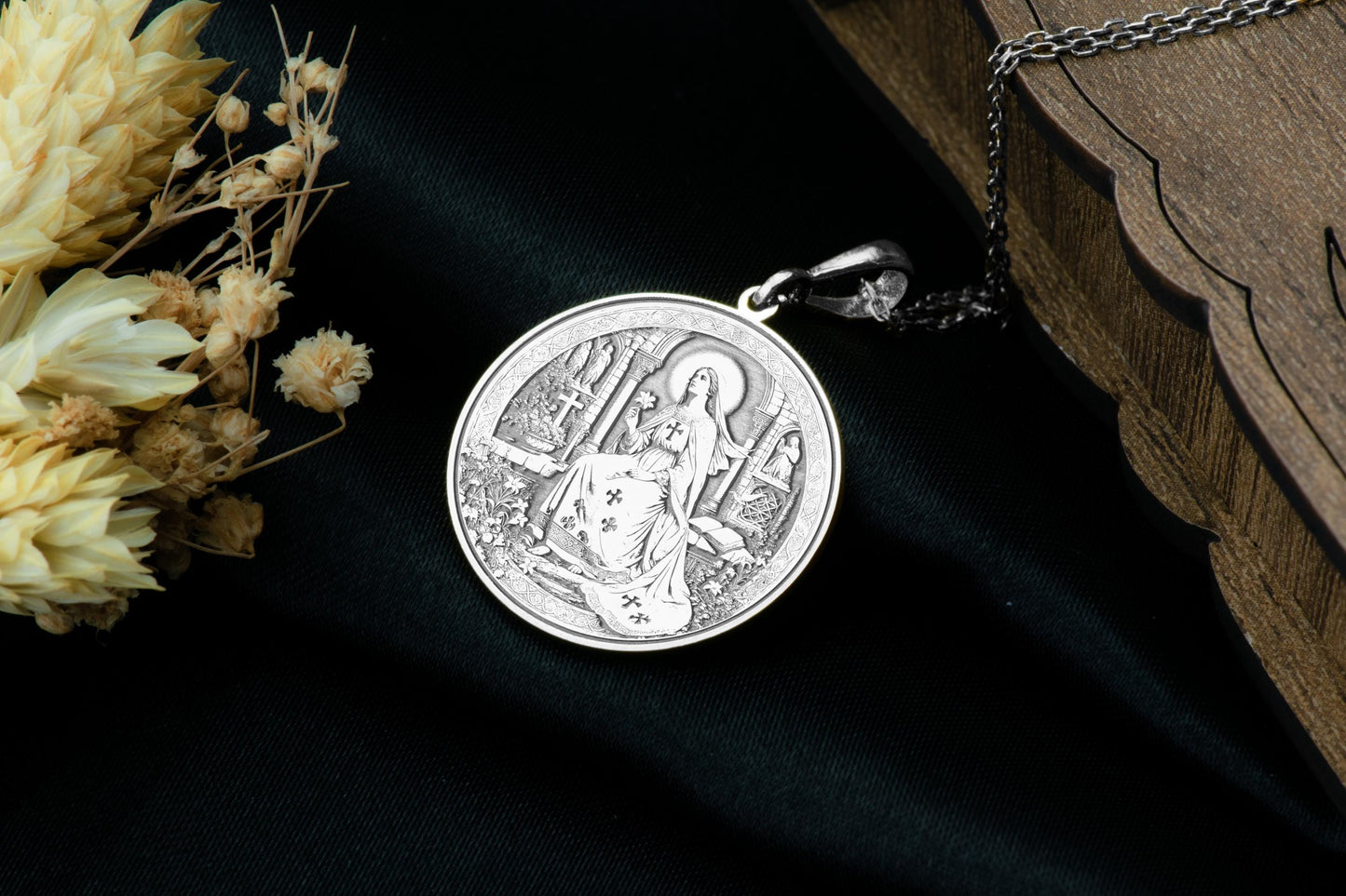 Saint Hildegard Pendant Necklace