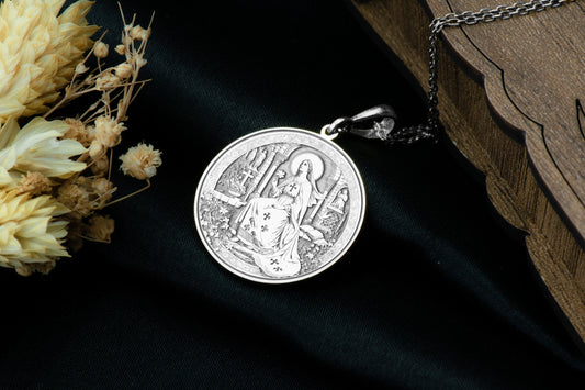 Saint Hildegard Pendant Necklace