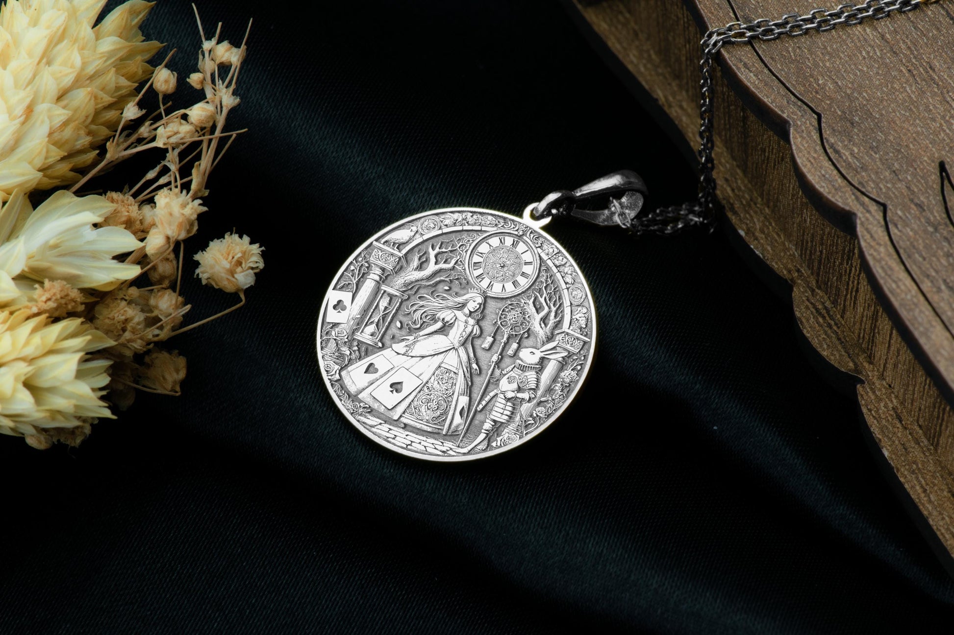 Alice Pendant: Wonderland Necklace