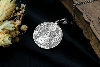 Alice Pendant: Wonderland Necklace