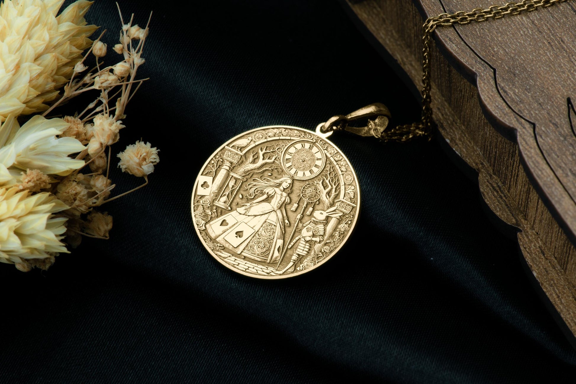 Alice Pendant: Wonderland Necklace