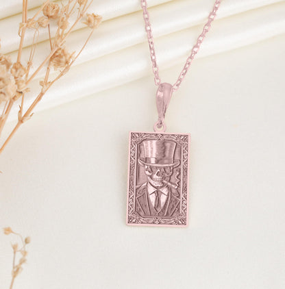 Baron Samedi Pendant: Voodoo Loa Necklace