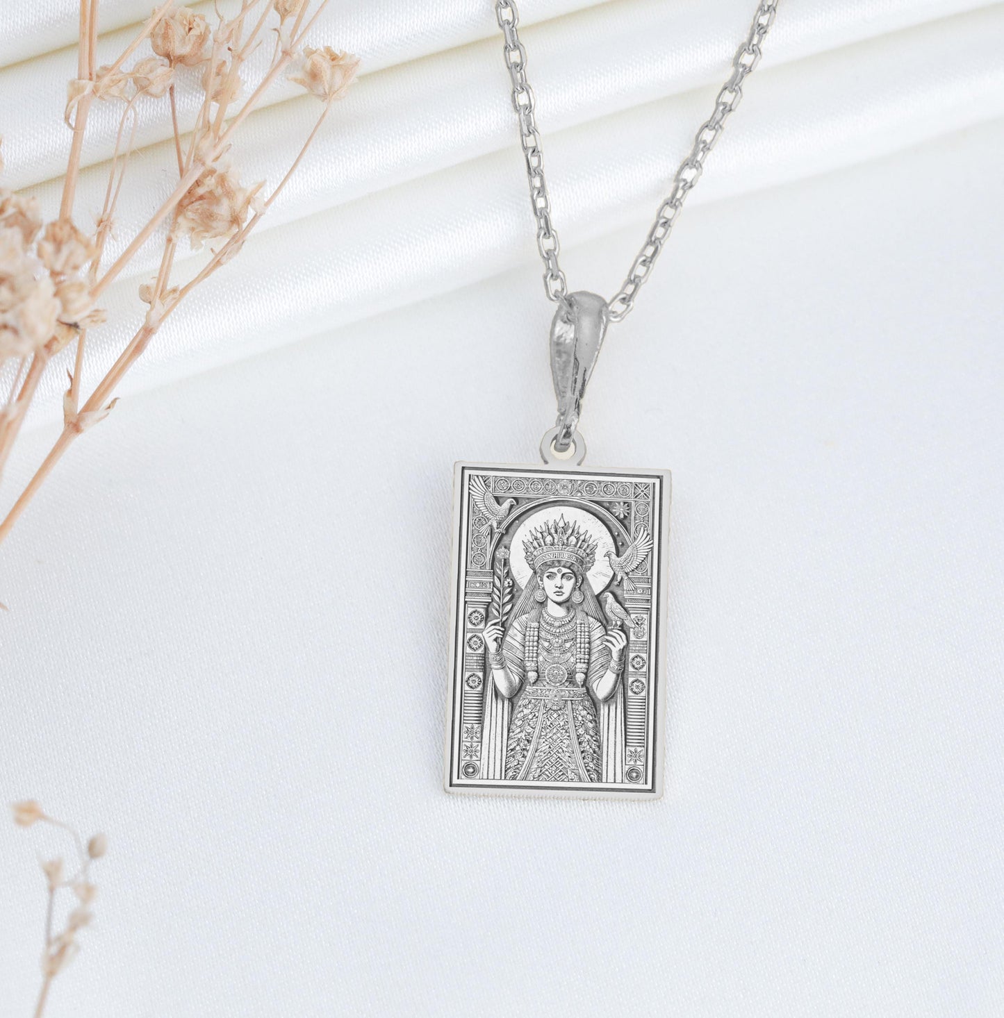 Ninhursag Pendant: Sumerian Mother Goddess Necklace