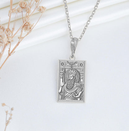 Marduk Pendant: Babylonian Dragon Slayer Necklace