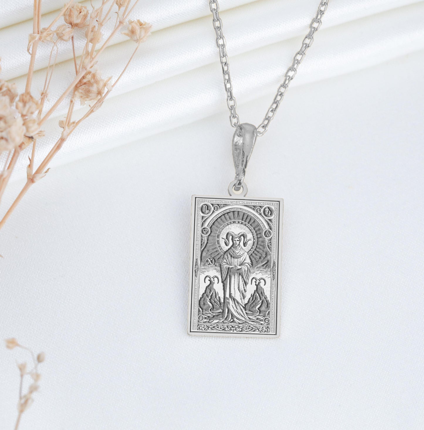 Capricorn Zodiac Pendant