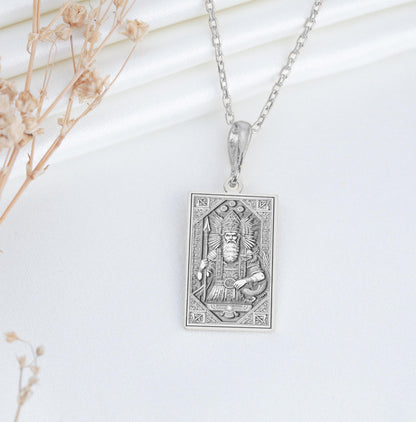 Marduk Pendant: Mesopotamian Warrior Necklace