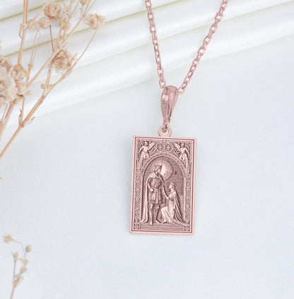 King Cophetua & Penelophon Pendant Necklace