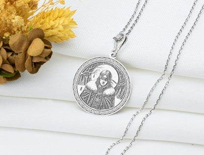 Hodr Pendant: Norse Blind Warrior Necklace, Sacred Fate Charm, Ancient Darkness Talisman