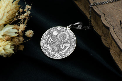 Mictecacihuatl Pendant: Aztec Queen of Death Necklace, Sacred Bones Charm