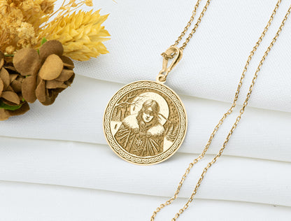 Hodr Pendant: Norse Blind Warrior Necklace, Sacred Fate Charm, Ancient Darkness Talisman