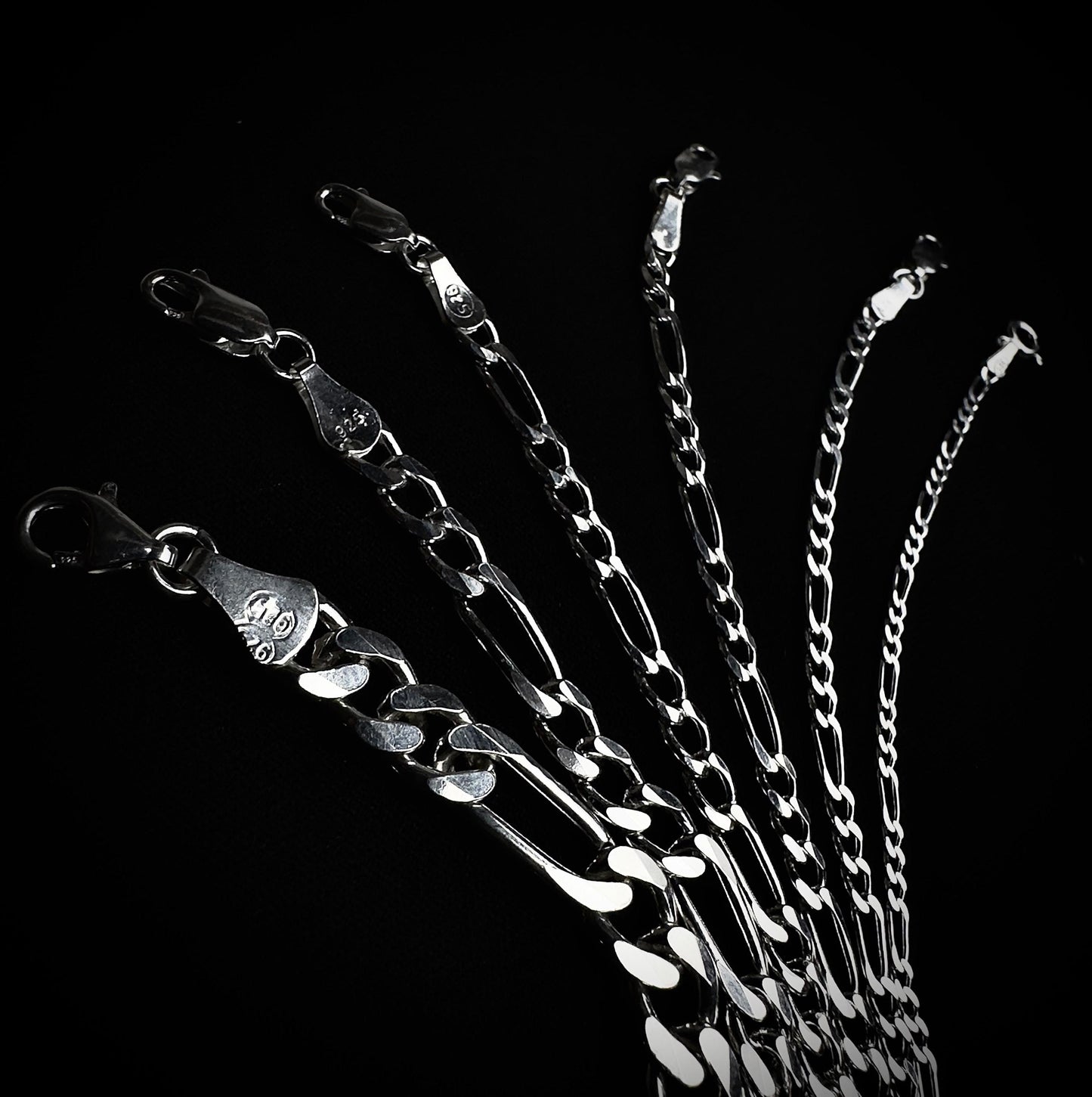 Figaro Chain Necklace 2mm