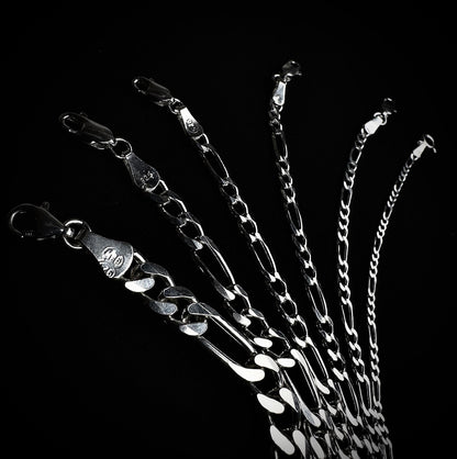 Figaro Chain Necklace 2mm