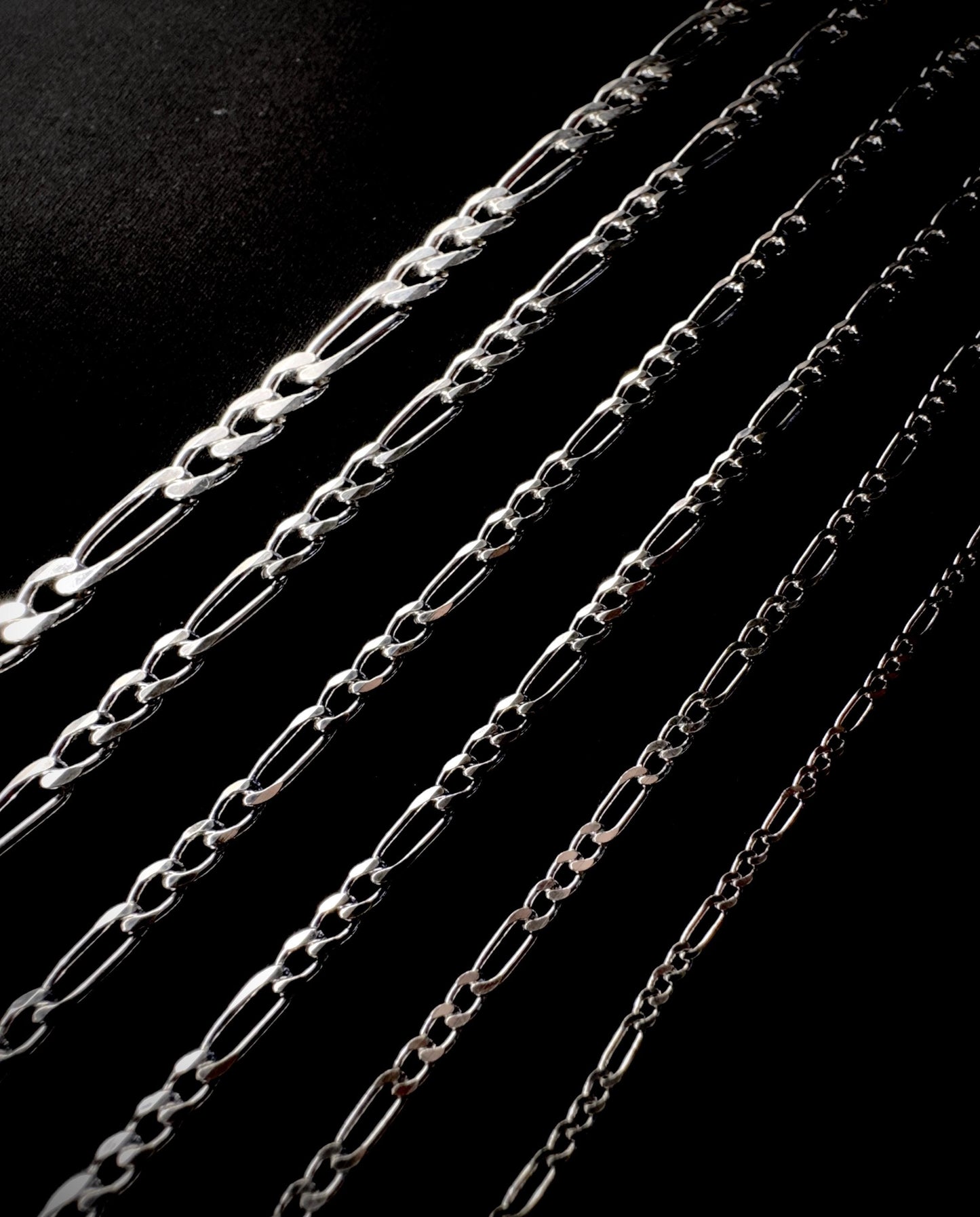 Figaro Chain Necklace 2mm