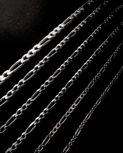 Figaro Chain Necklace 2mm