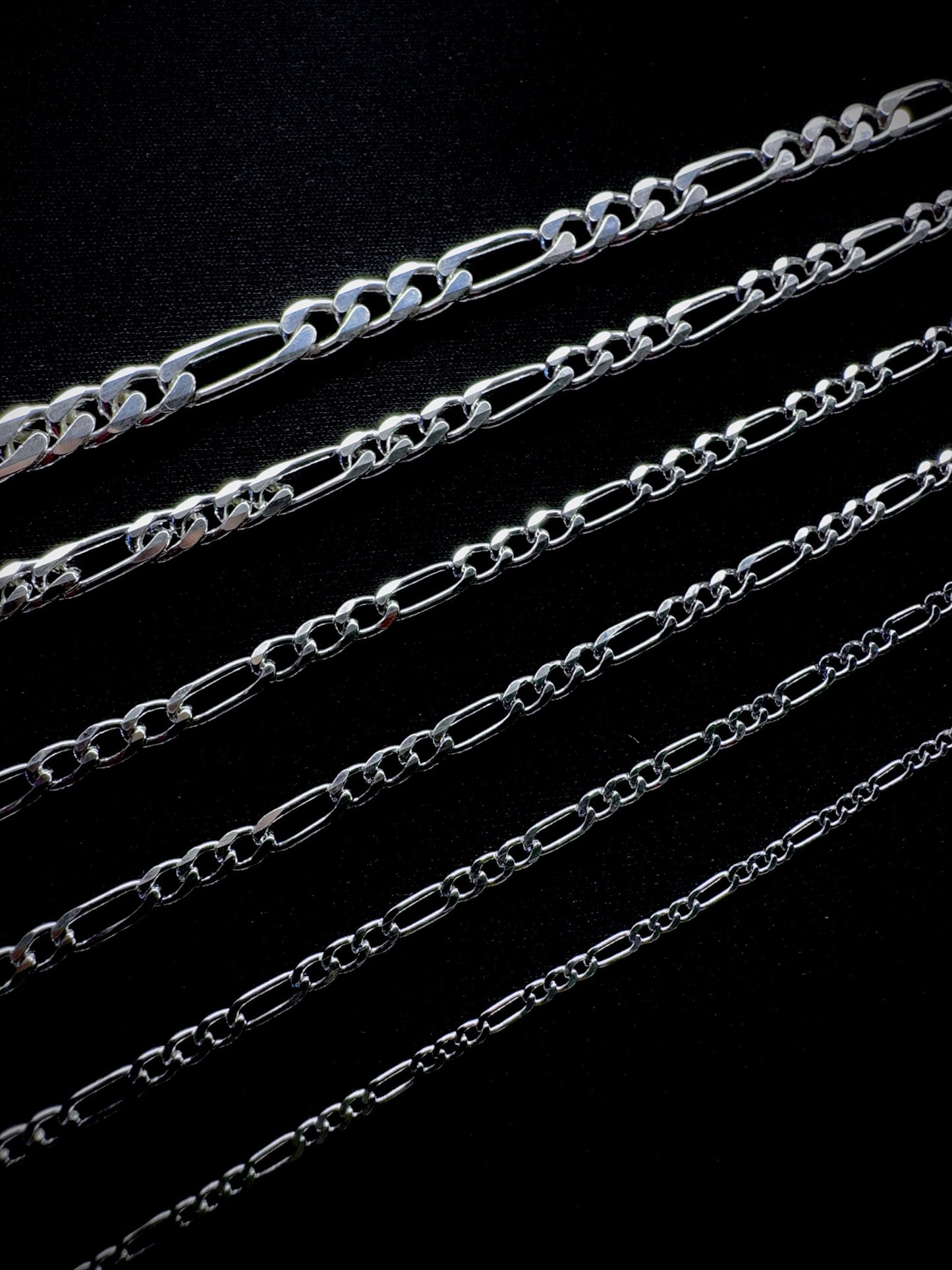 Figaro Chain Necklace 2mm