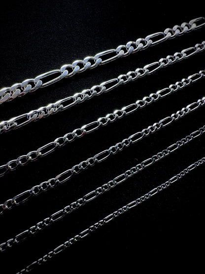 Figaro Chain Necklace 2mm