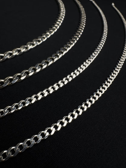 Curb Chain Necklace 2mm