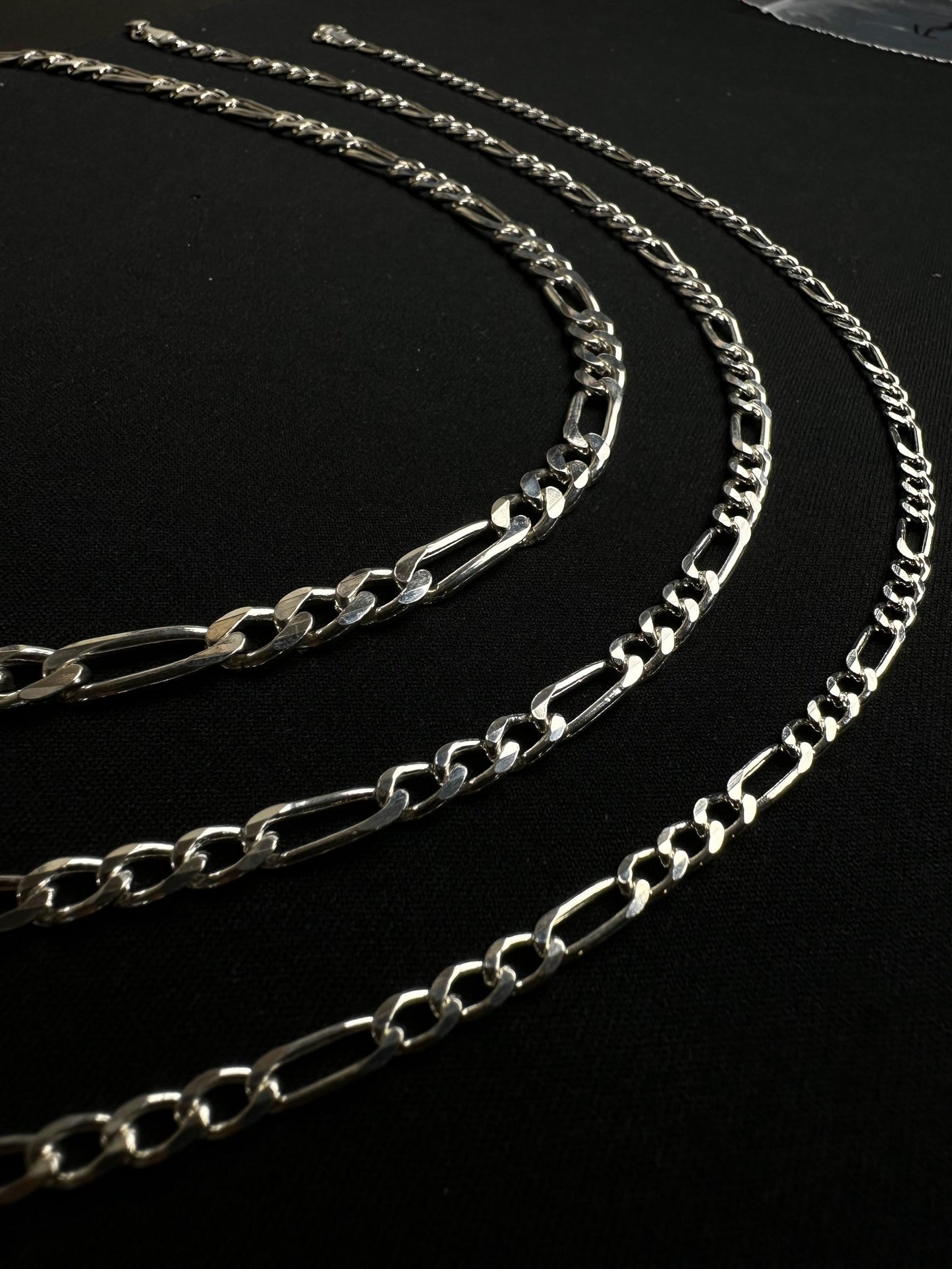 Figaro Chain Necklace 2mm