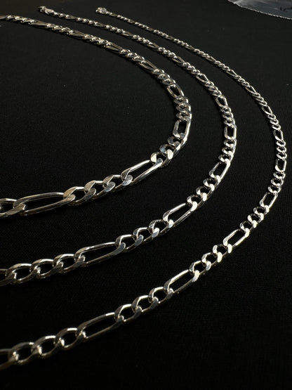 Figaro Chain Necklace 2mm