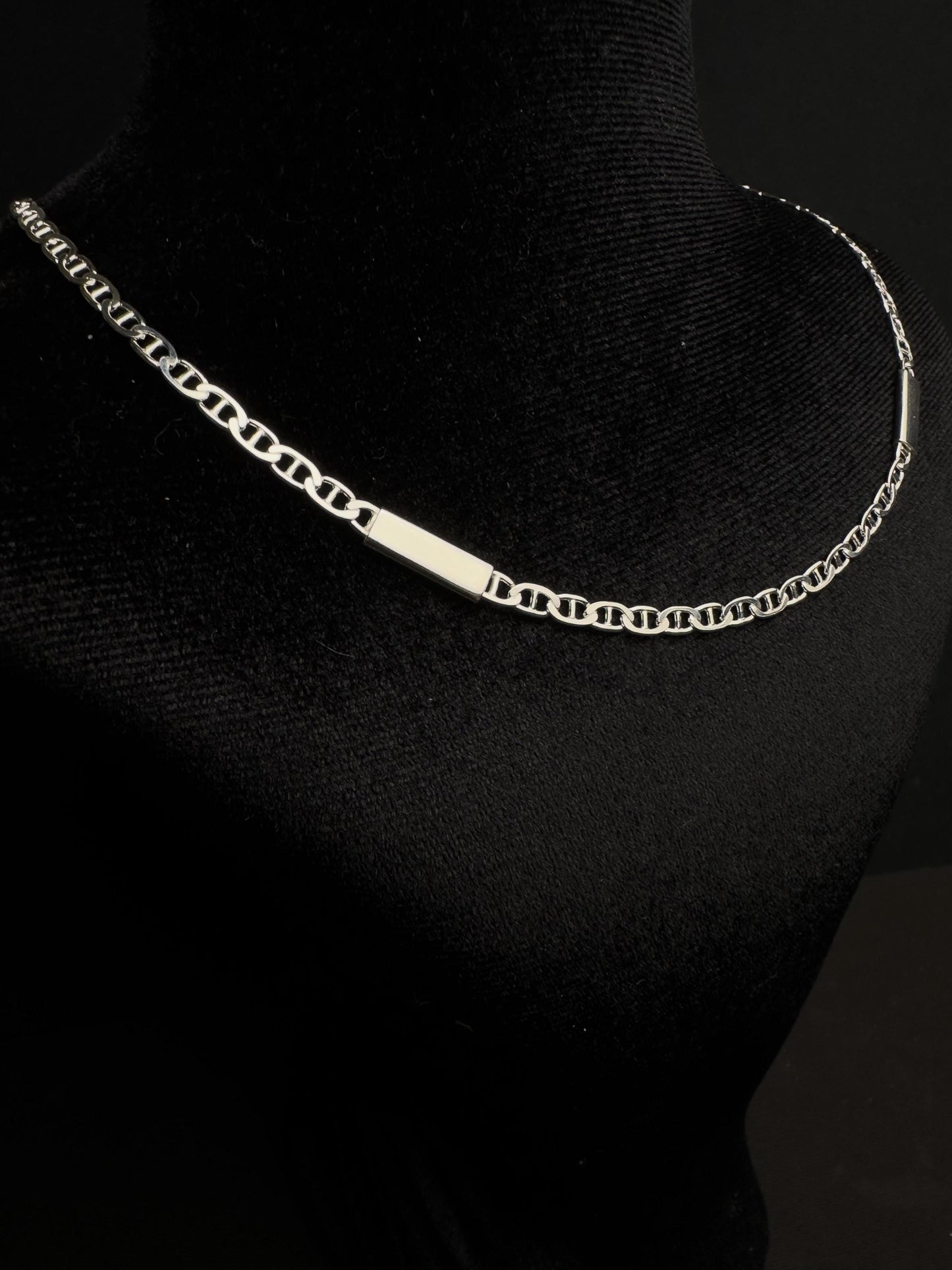 T-Bar Chain Necklace 2.5mm