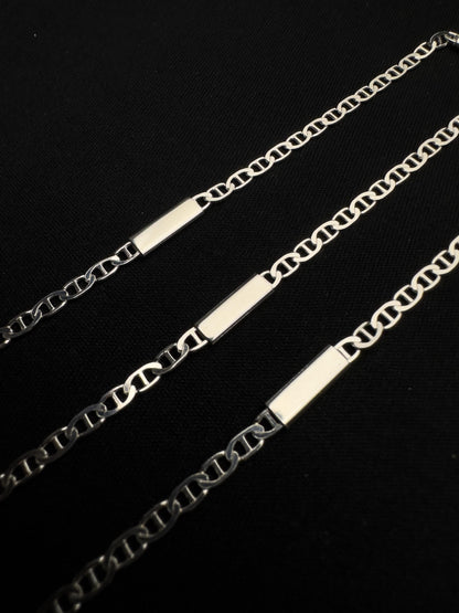 T-Bar Chain Necklace 2.5mm