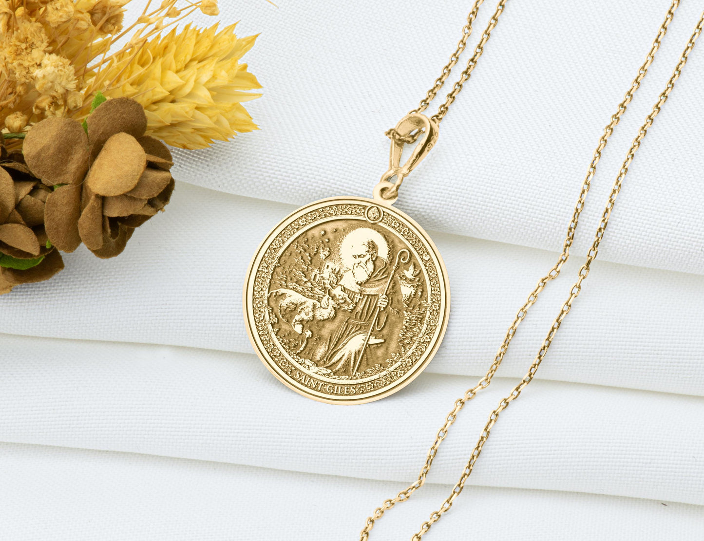 Saint Giles Pendant Necklace