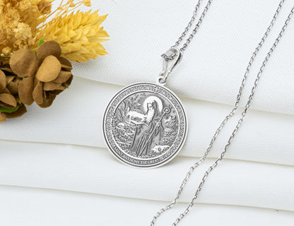 Saint Anthony Pendant Necklace