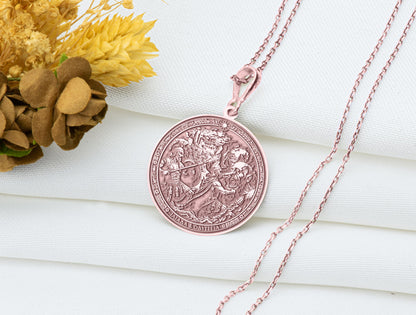 Iliad and Odyssey Pendant Necklace