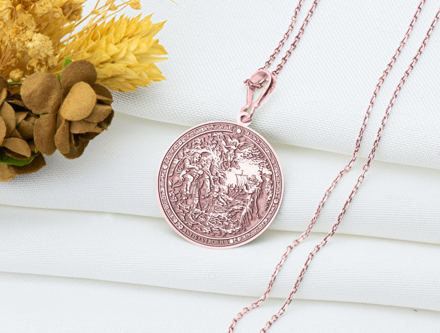 Aeneis by Vergilius Pendant Necklace