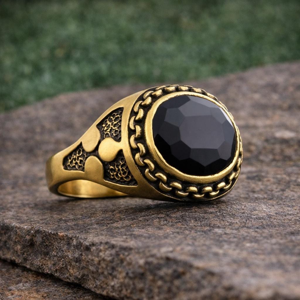 Gemstone Silver Ring: Natural Stone Energy