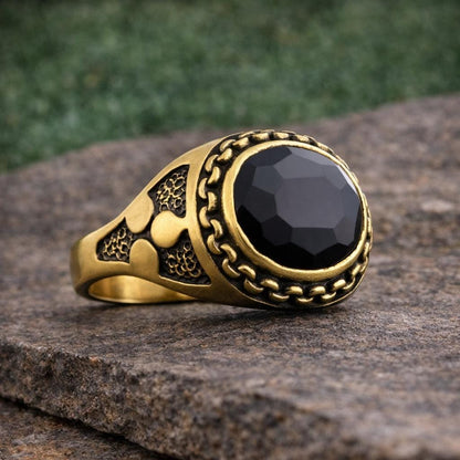 Gemstone Silver Ring: Natural Stone Energy