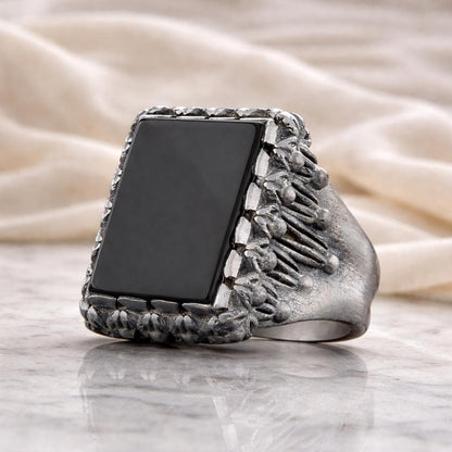 Tiger Eye Stone Silver Ring