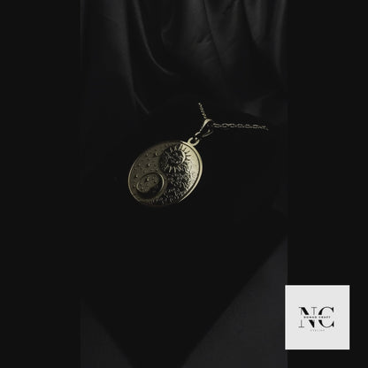 Yin Yang Pendant: Sun & Moon Necklace