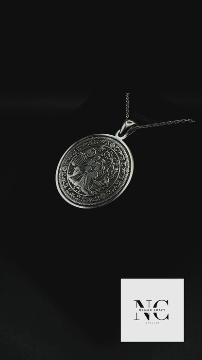 Artemis and Cassandra Pendant